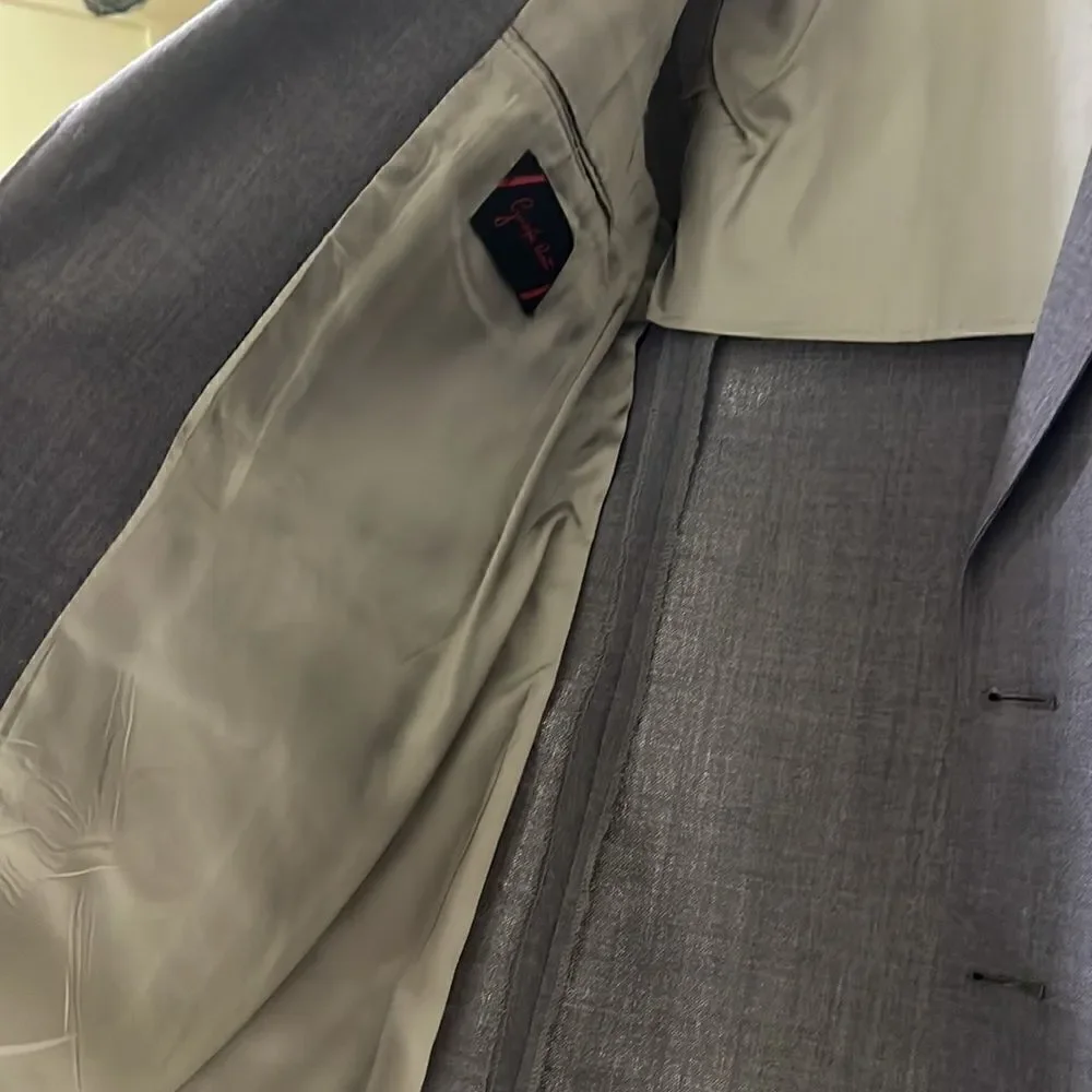 Giuseppe Rosato Italian Classic 80’s Retro Throwback Grey Sports coat Blazer